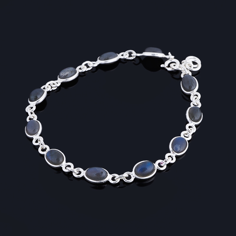 

Браслет лабрадор (серебро 925 пр.) 19 см