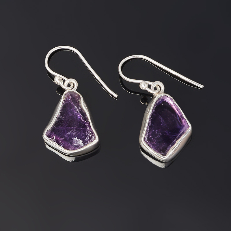 

Серьги аметист (серебро 925 пр.)