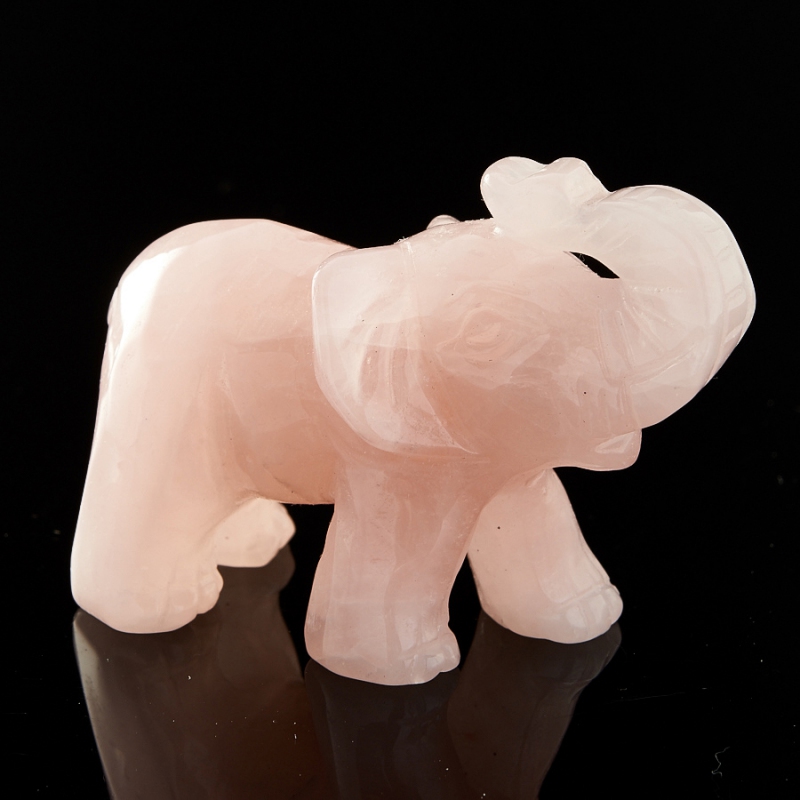 Слон розовый кварц Бразилия 4,5-5 см