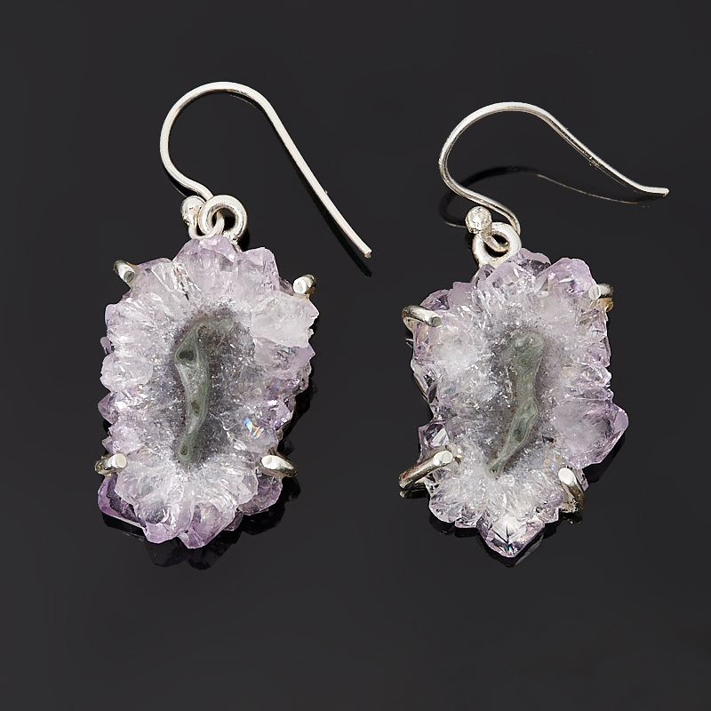 

Серьги аметист (серебро 925 пр.)