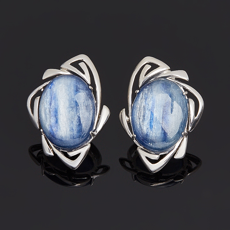 

Серьги кианит синий (серебро 925 пр. родир. бел.)