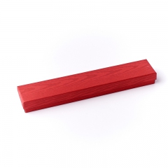 Подарочная упаковка под браслет/цепь (футляр) (красный) 205х40х20 мм