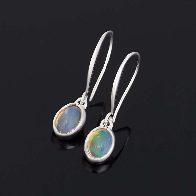 

Серьги опал благородный желтый (серебро 925 пр. родир. бел.)