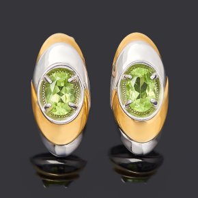 Купить серьги с хризолитом по приемлемым ценам