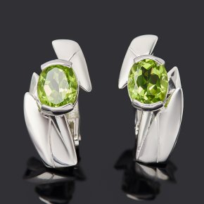 Купить серьги с хризолитом по приемлемым ценам