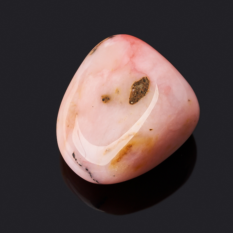 Галтовка опал розовый Перу (2,5-3 см) (1 шт)