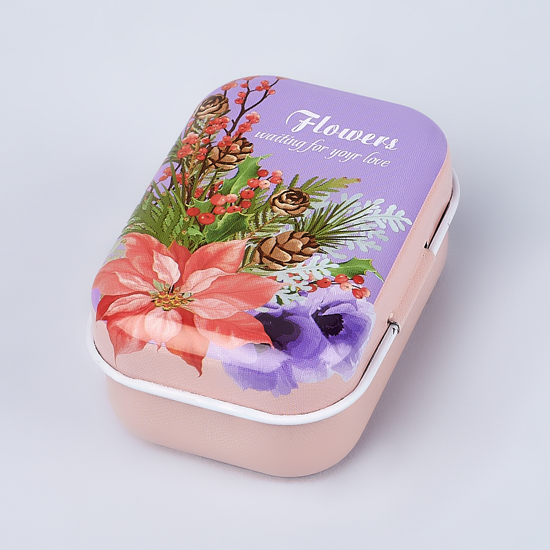

Шкатулка для хранения камней / украшений (фиолетовый) 5,5х4х2,5 см