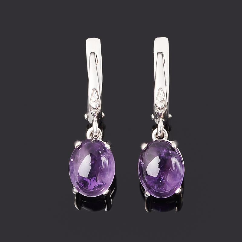 

Серьги аметист (серебро 925 пр.)