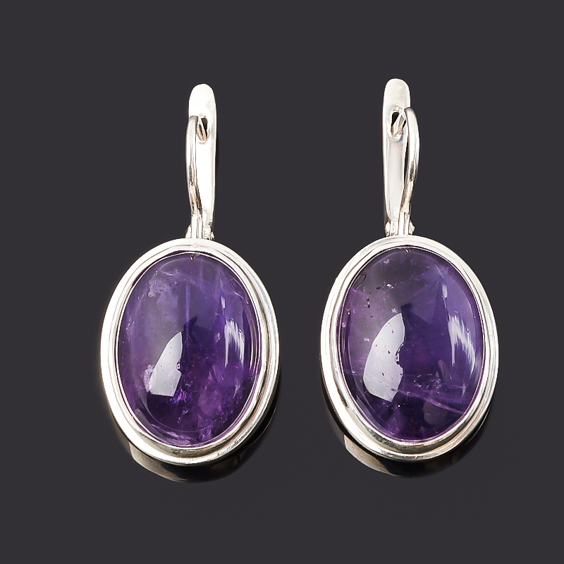 

Серьги аметист (серебро 925 пр.)