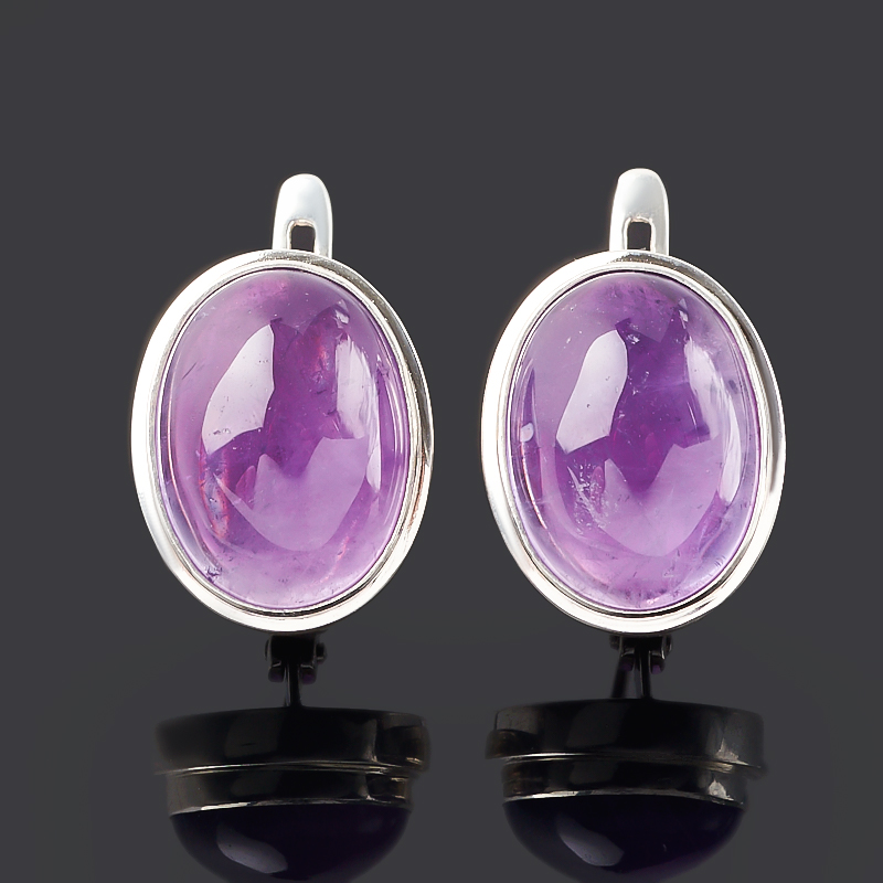 

Серьги аметист (серебро 925 пр.)