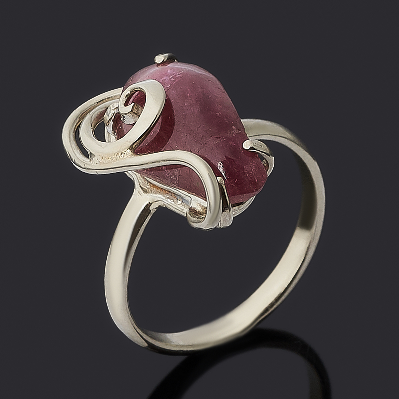 

Кольцо турмалин розовый (рубеллит) (нейзильбер) размер 18,5