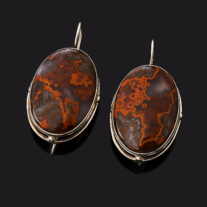 

Серьги агат (серебро 925 пр.)
