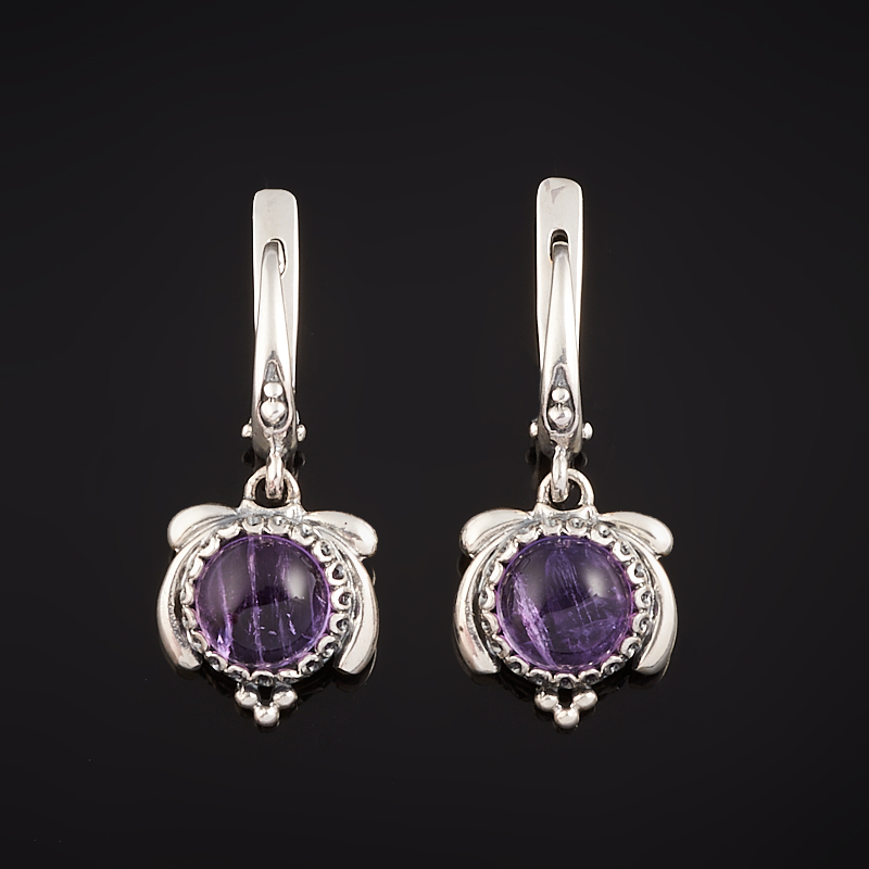 

Серьги аметист (серебро 925 пр.)