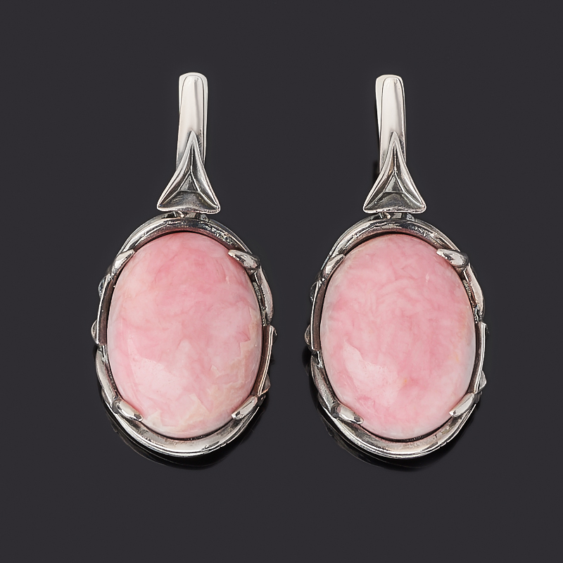 

Серьги родохрозит (серебро 925 пр. оксидир.)