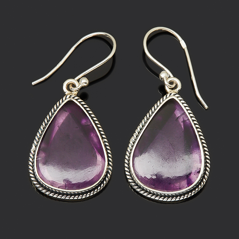 

Серьги аметист (серебро 925 пр.)
