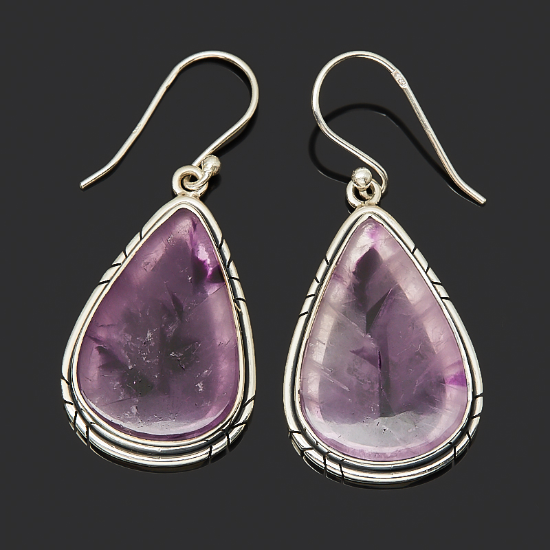 

Серьги аметист (серебро 925 пр.)