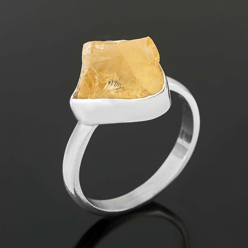 

Кольцо цитрин (серебро 925 пр.) размер 18