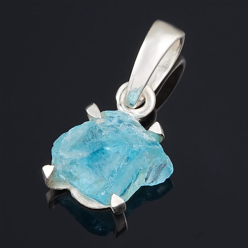 

Кулон апатит синий (серебро 925 пр.)