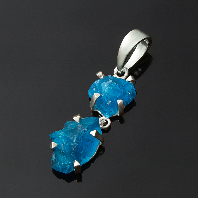 

Кулон апатит синий (серебро 925 пр.)