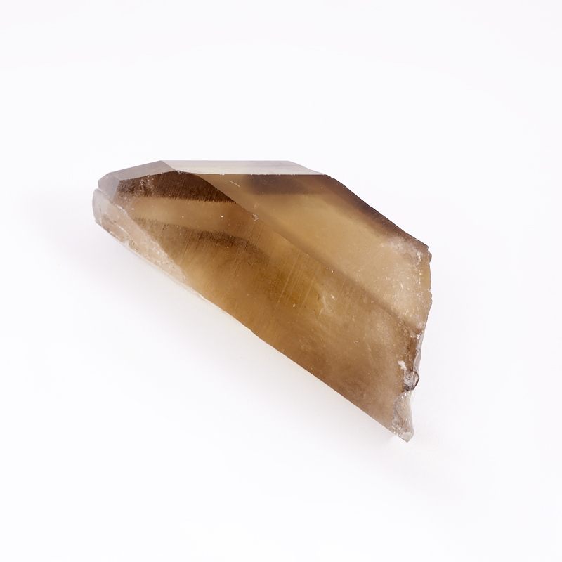 Кристалл цитрин с раухтопазом Россия (фантом) S (4-7 см)