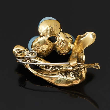 Купить брошь из натуральных камней в интернет-магазине Минерал Маркет!