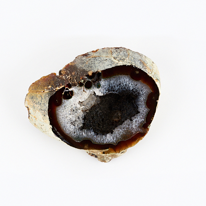 

Жеода агат серый XL (16-20 см)