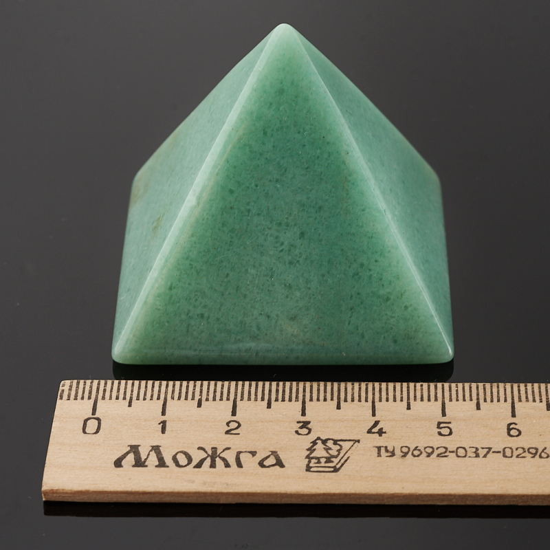 Пирамида авантюрин зеленый Зимбабве 5 см