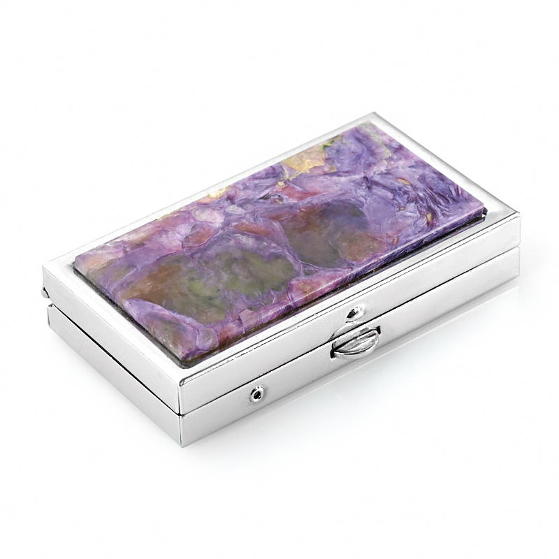 

Таблетница чароит 3х5,5 см