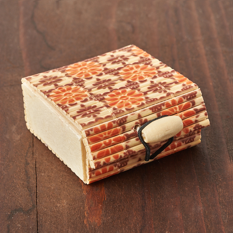 

Шкатулка для хранения (дерево) камней / украшений (микс) 50х50х25 мм