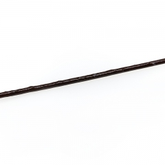 Шнурок (кожа натуральная) (коричневый) 70 см