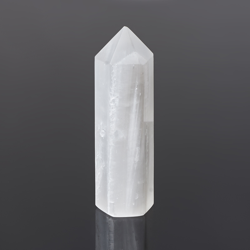 Кристалл селенит Марокко (ограненный) M (7-12 см) (1 шт)