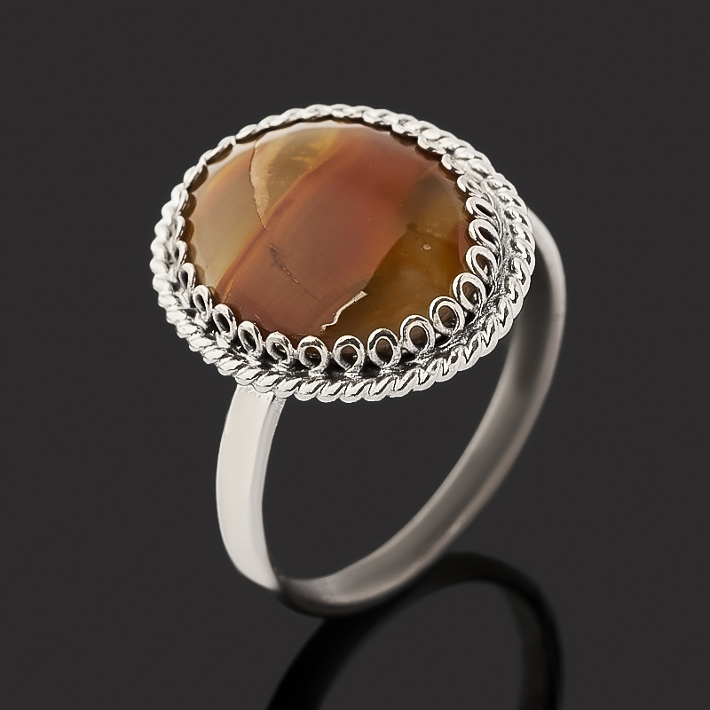 

Кольцо сердолик (нейзильбер) размер 16,5