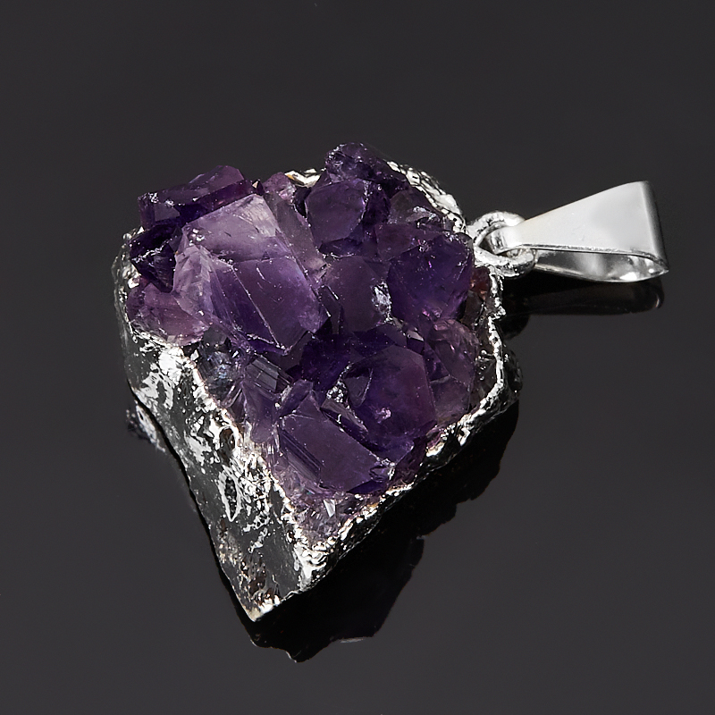 

Кулон аметист (биж. сплав) друза 2,5-3,5 см