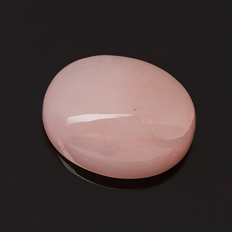 Кабошон опал розовый Перу (1 шт) 8*10 мм