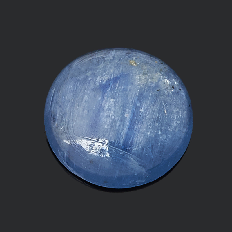 Кабошон кианит синий Бразилия (1 шт) 10 мм