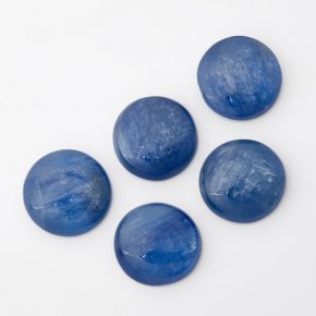 Кабошон кианит синий Бразилия (1 шт) 10 мм