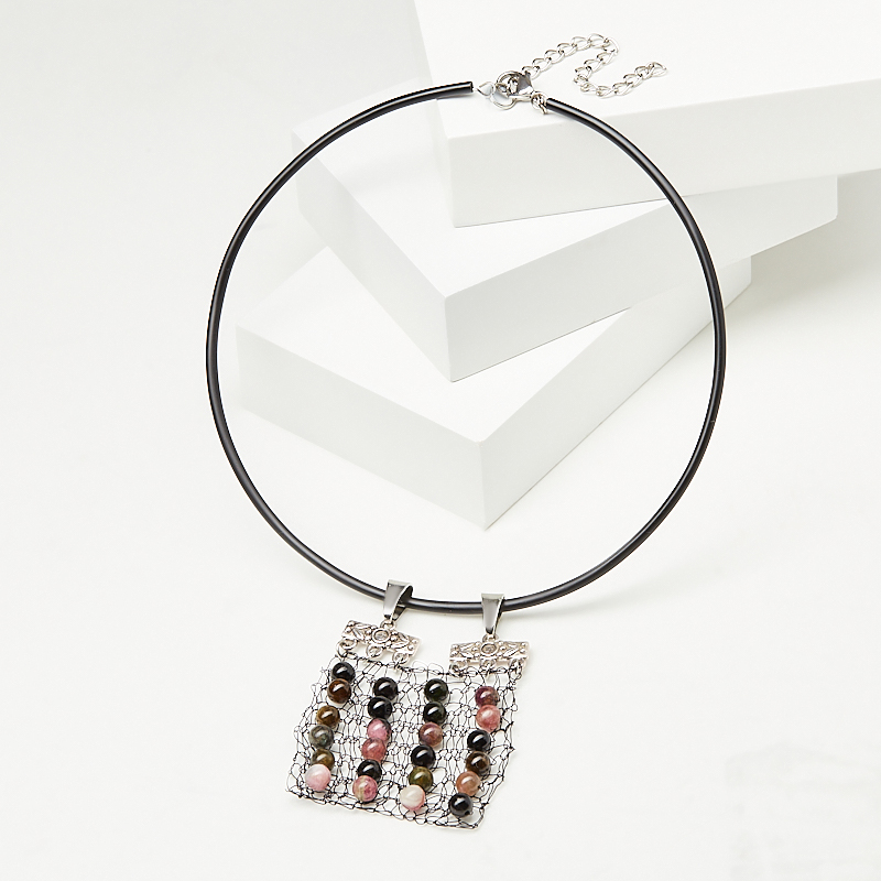 

Кулон турмалин (сталь хир., биж. сплав)