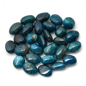 Галтовка апатит синий Бразилия (2-2,5 см) (1 шт)