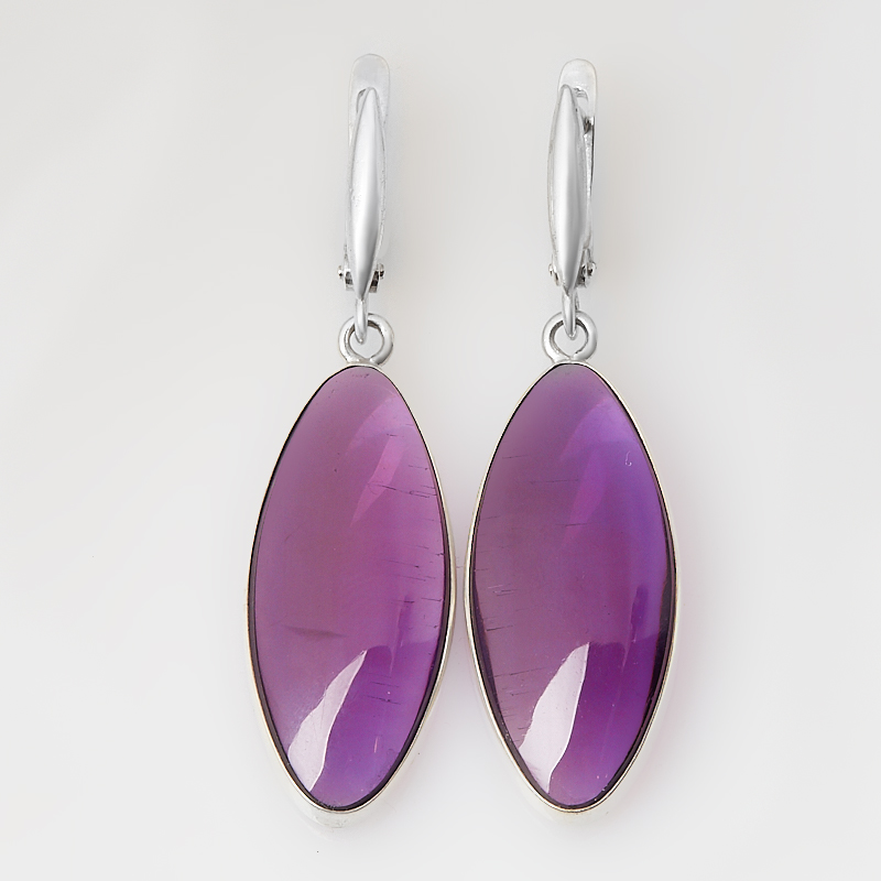 

Серьги аметист (серебро 925 пр.)