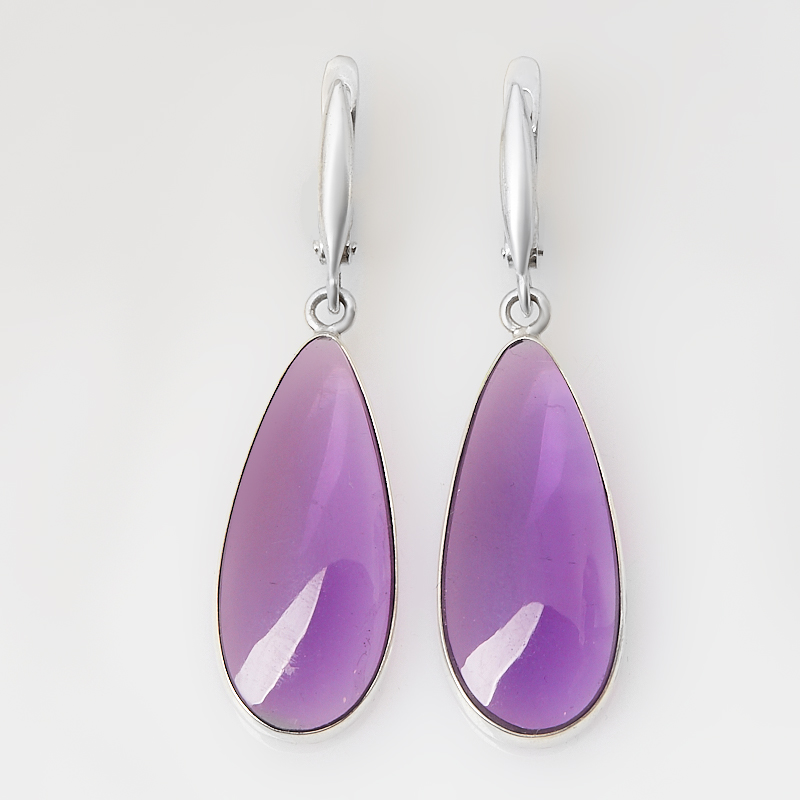 

Серьги аметист (серебро 925 пр.)