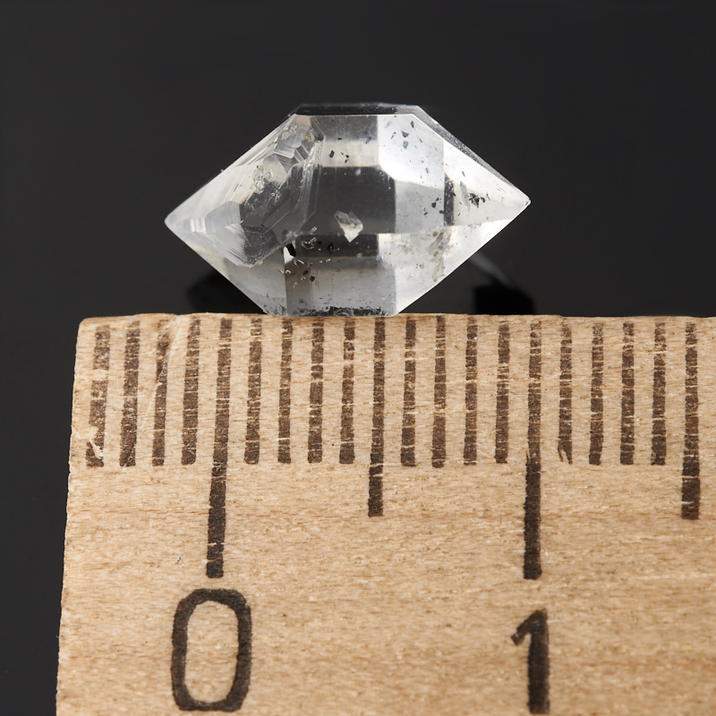 Кристалл горный хрусталь Китай (двухголовик) (1-1,5 см) (1 шт)