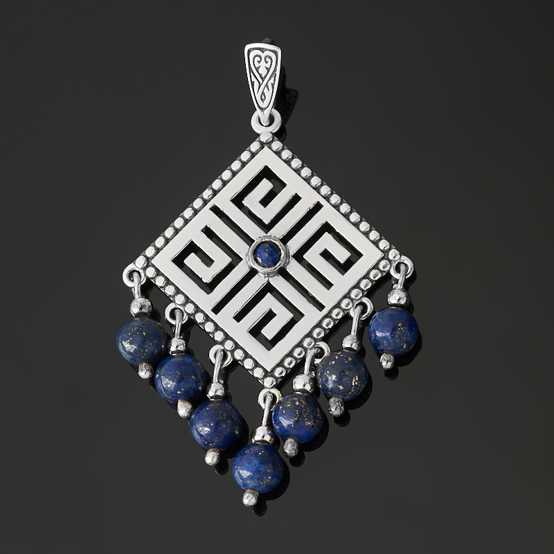 

Кулон лазурит (серебро 925 пр. оксидир.)