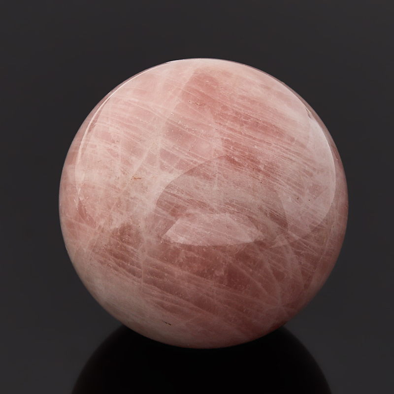 Шар розовый кварц Бразилия 6 см