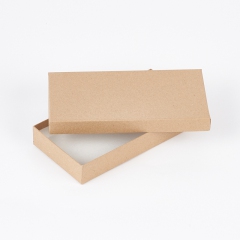Подарочная упаковка (картон) универсальная (коробка) (бежевый) 200х105х30 мм