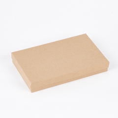 Подарочная упаковка (картон) универсальная (коробка) (бежевый) 250х155х35 мм