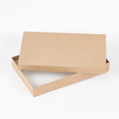Подарочная упаковка (картон) универсальная (коробка) (бежевый) 250х155х35 мм