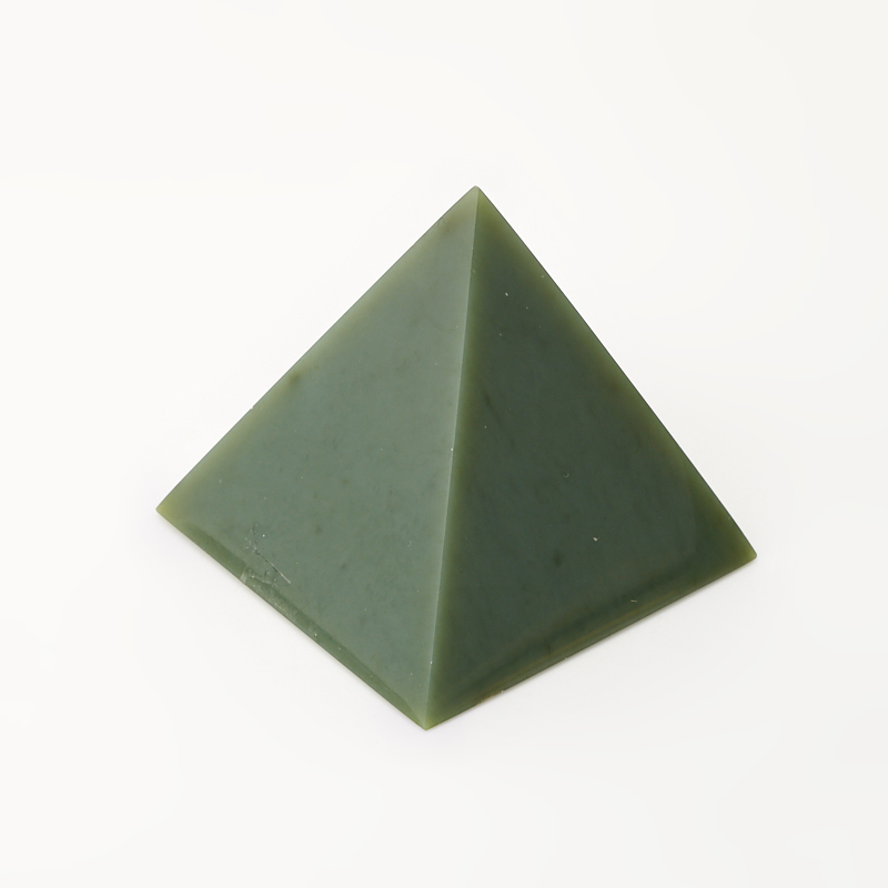 Пирамида нефрит зеленый Россия 5 см