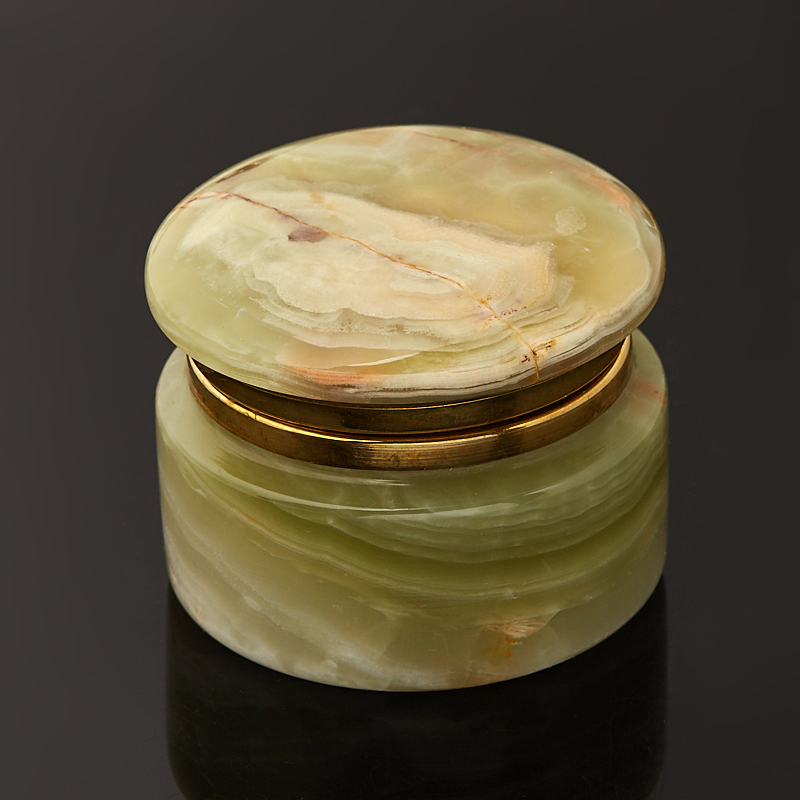 

Шкатулка оникс мраморный 5х6,5 см