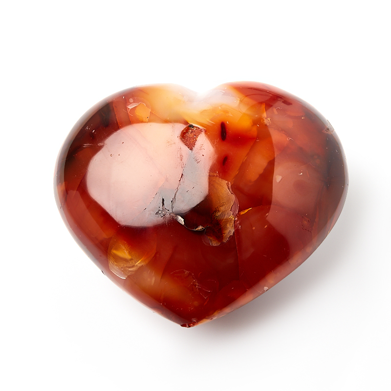 

Сердечко сердолик 8,5 см