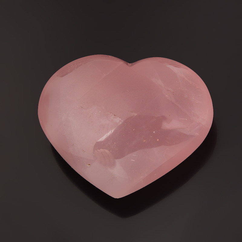 

Сердечко розовый кварц 7 см